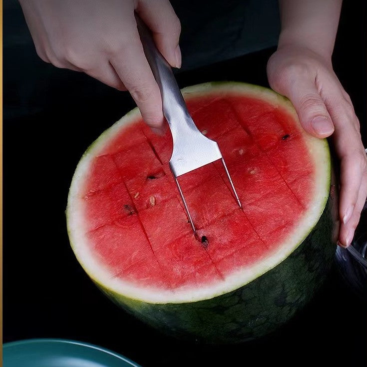2 In 1 Watermelon Fork Slicer Multi-purpose - Discover Epic Goods
