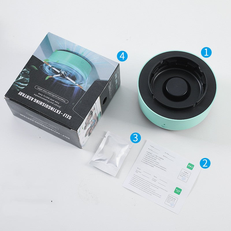 Smoke Removal Air Purifying Ashtray