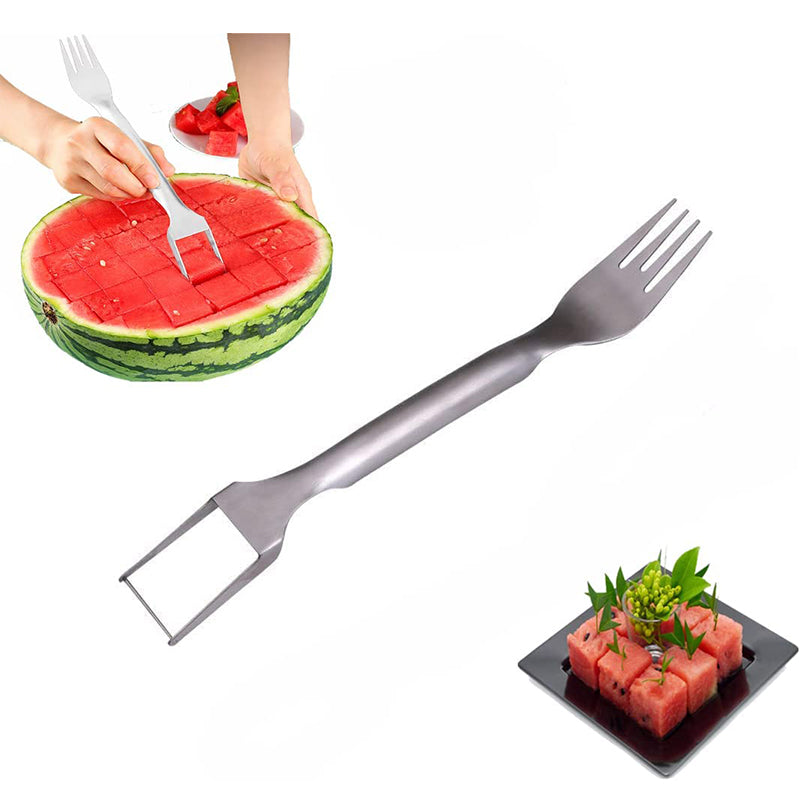 2 In 1 Watermelon Fork Slicer Multi-purpose - Discover Epic Goods