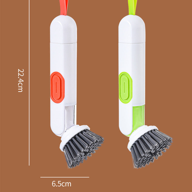 Multi-Functional Long-Handle Liquid-Filled Cleaning Brush - Discover Epic Goods