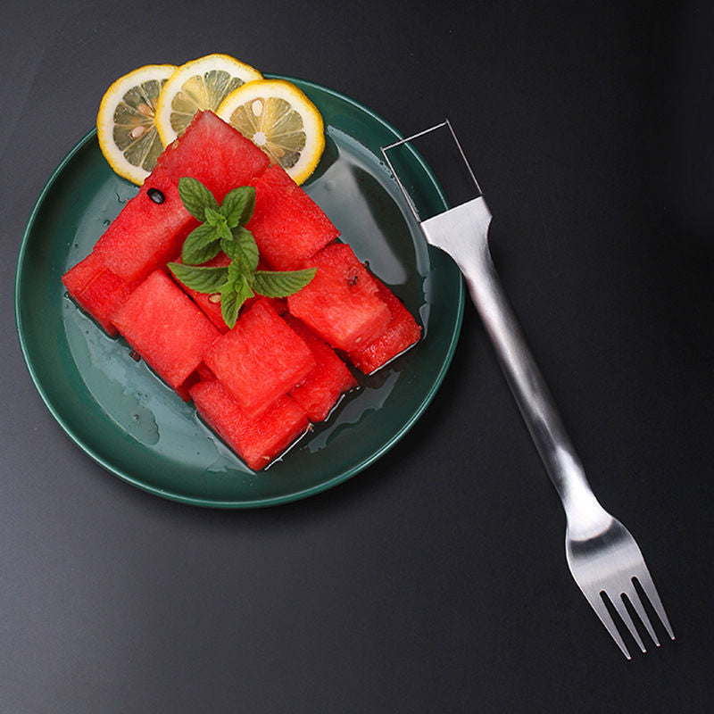 2 In 1 Watermelon Fork Slicer Multi-purpose - Discover Epic Goods