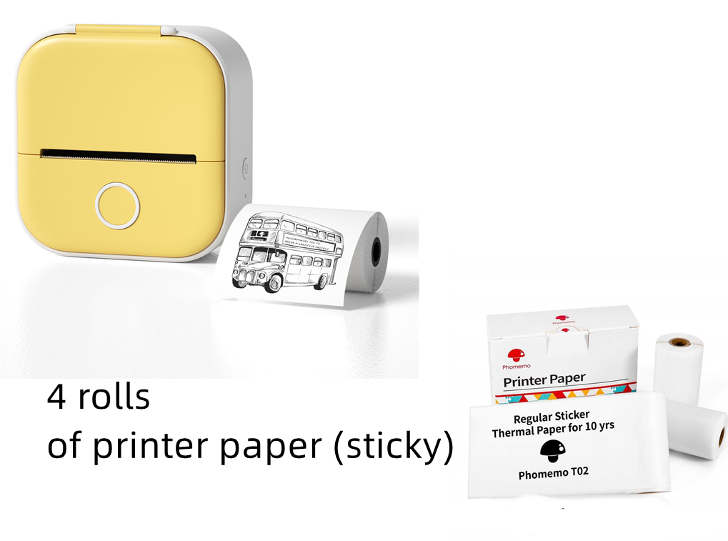 Portable Mini Thermal Label Printer - Discover Epic Goods