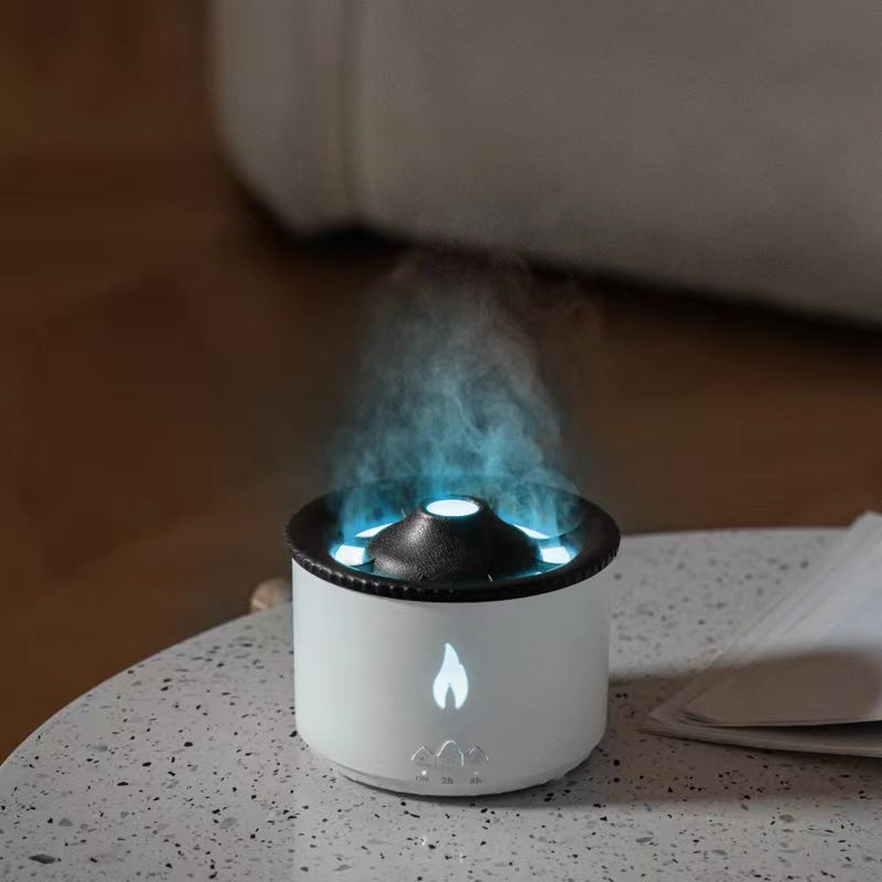 Creative Ultrasonic Essential Oil Humidifier Volcano Aromatherapy Machine