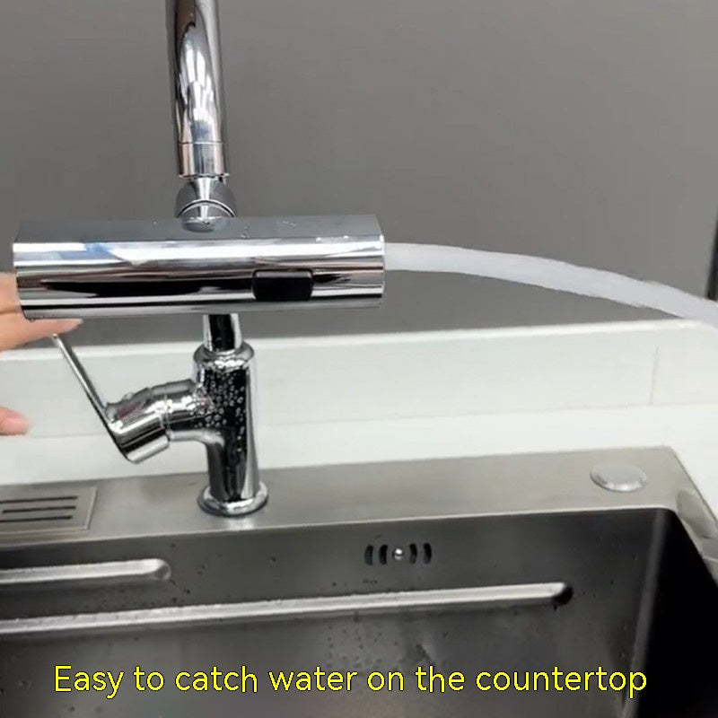 Kitchen Faucet Waterfall Outlet Splash Proof - Discover Epic Goods