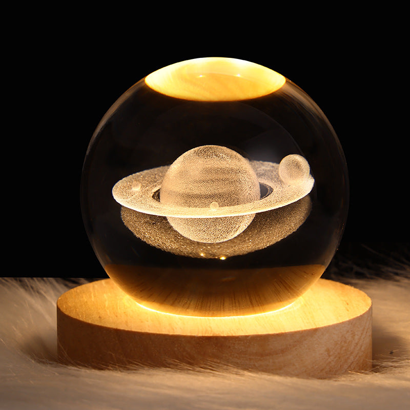 LED Night Light Galaxy Crystal Ball - Discover Epic Goods