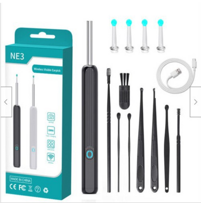 Ear Cleaner, Otoscope, Ear Wax Removal Tool with Camera, LED Light. - Discover Epic Goods