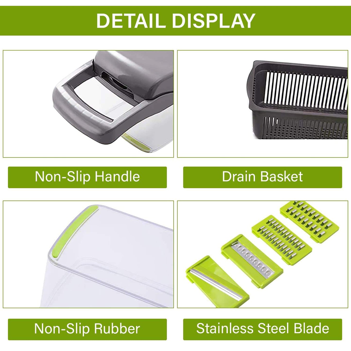 12 In 1 Manual Vegetable Chopper - Discover Epic Goods