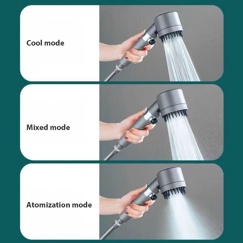 3 Mode Shower Head High Pressure Shower Head With Massager