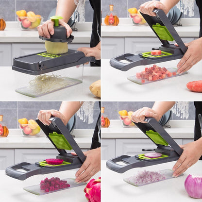12 In 1 Manual Vegetable Chopper - Discover Epic Goods