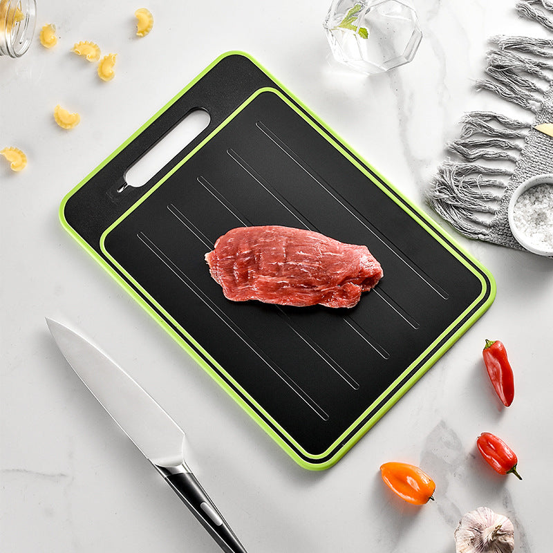 Double-sided Cutting Board With Defrosting Function