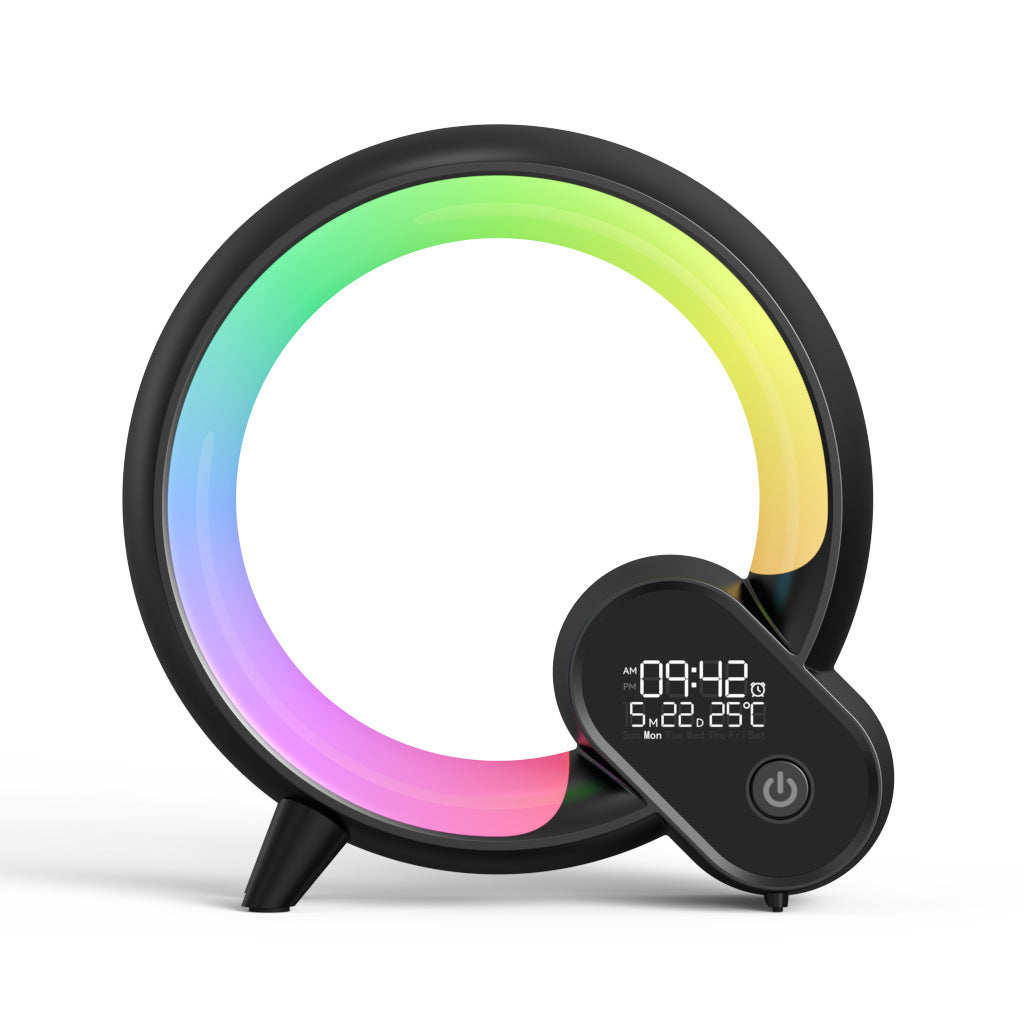 Analog Alarm Clock With Colorful Atmosphere Light - Discover Epic Goods