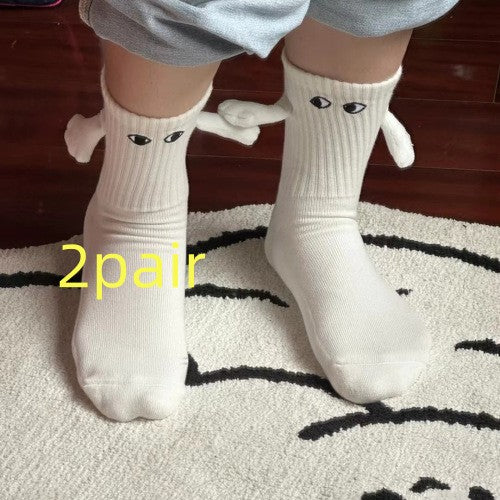 Couples Cartoon Magnetic Suction Hand Socks - Discover Epic Goods