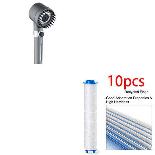 3 Mode Shower Head High Pressure Shower Head With Massager
