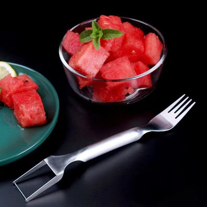 2 In 1 Watermelon Fork Slicer Multi-purpose - Discover Epic Goods