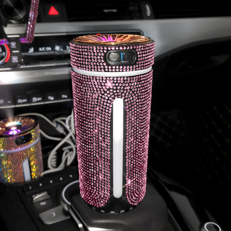 Luxury Diamond Car Humidifier LED Light - Discover Epic Goods