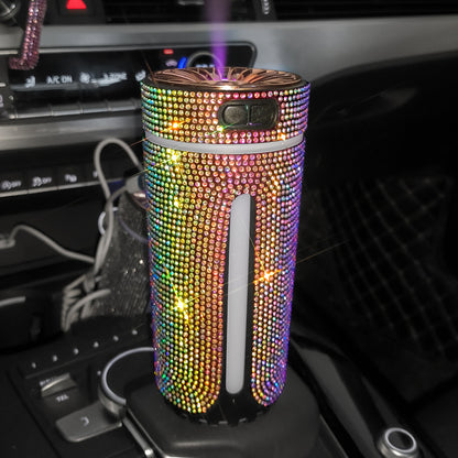 Luxury Diamond Car Humidifier LED Light - Discover Epic Goods