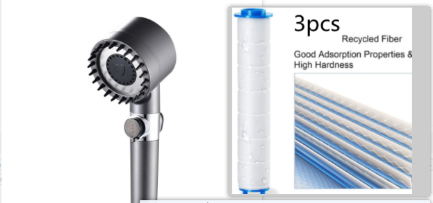 3 Mode Shower Head High Pressure Shower Head With Massager