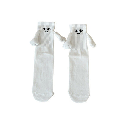 Couples Cartoon Magnetic Suction Hand Socks - Discover Epic Goods