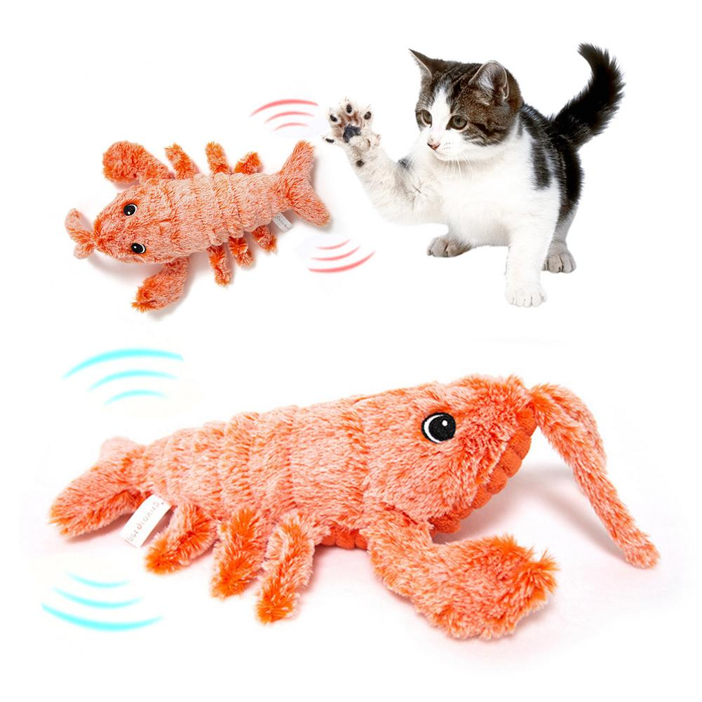 Pet Toys Electric Jumping Shrimp - Discover Epic Goods