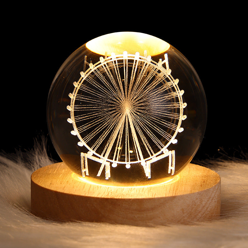 LED Night Light Galaxy Crystal Ball - Discover Epic Goods
