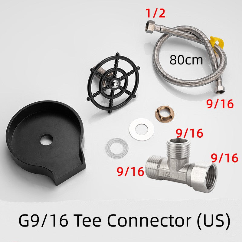 Cup Washer Sink Automatic Faucet With High Pressure Sprayer - Discover Epic Goods