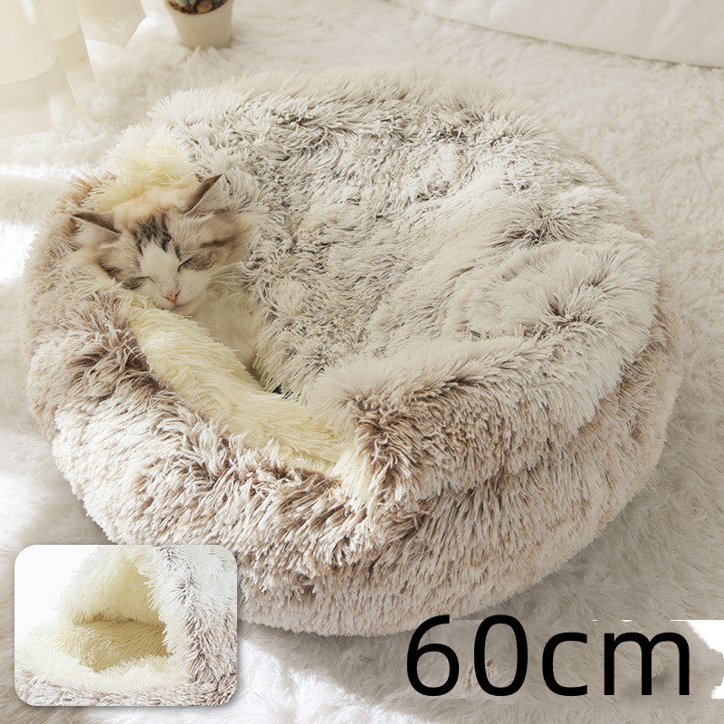 2 in 1 Dog Cat Bed Winter Pet Bed - Discover Epic Goods