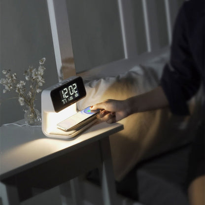 3 in 1 Night Lamp Wireless Charging LCD Screen Alarm Clock Wireless Phone Charger