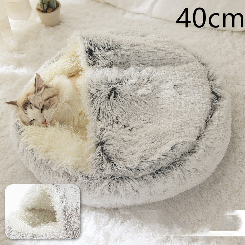 2 in 1 Dog Cat Bed Winter Pet Bed - Discover Epic Goods