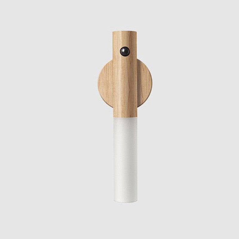 Wooden Lamp With Wall Mount And Motion Sensor - Discover Epic Goods