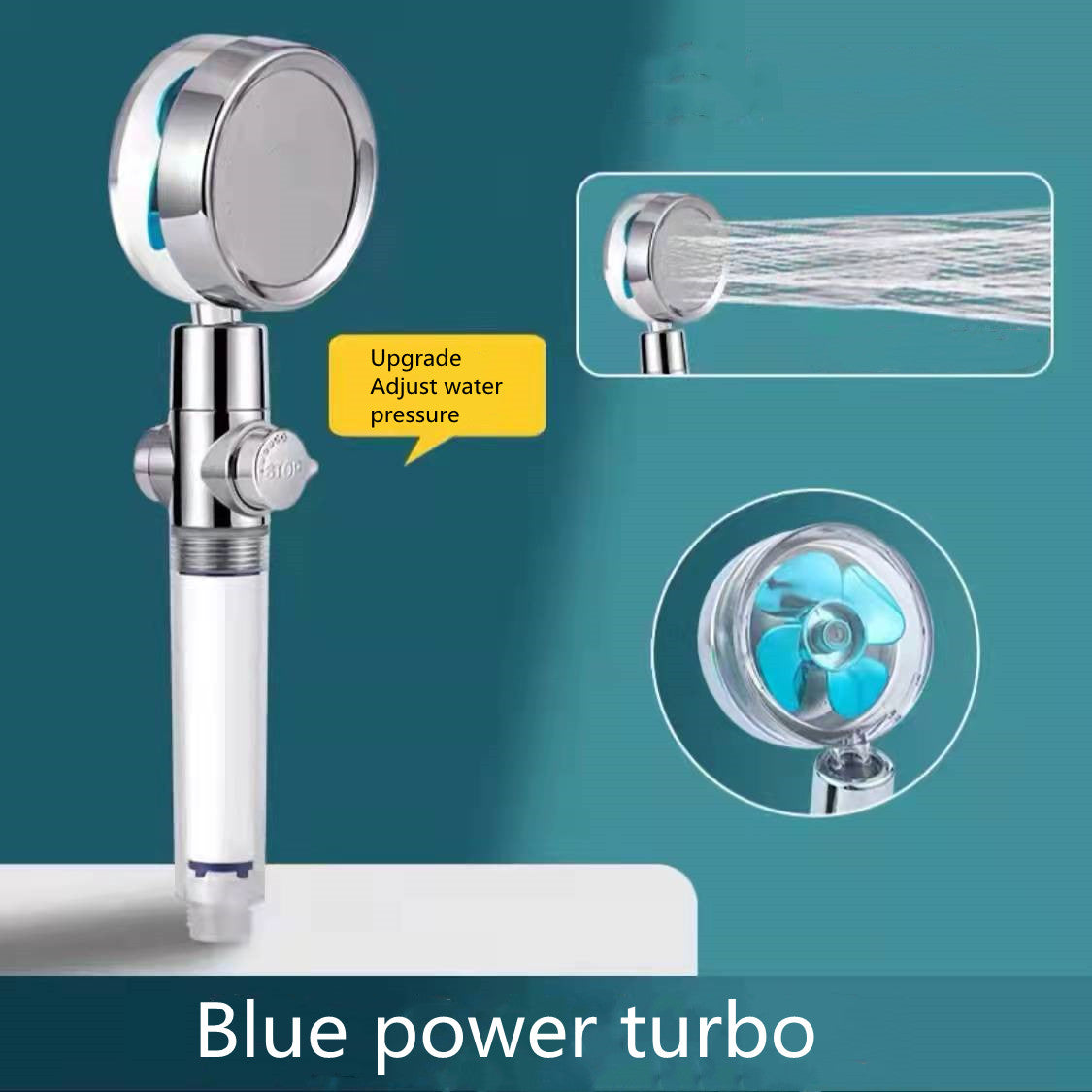 360 Degree Rotating Shower Head - Discover Epic Goods