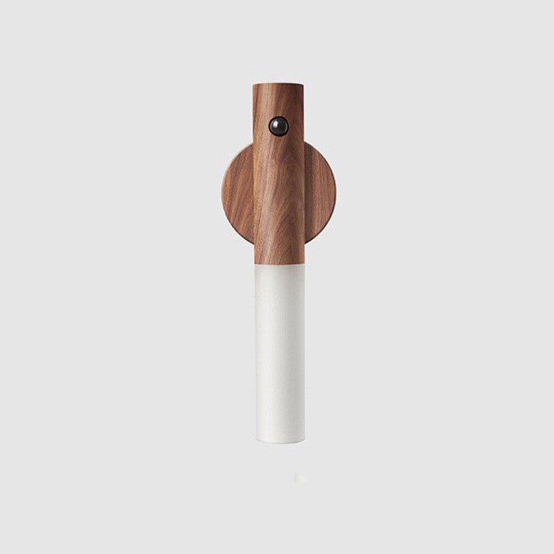 Wooden Lamp With Wall Mount And Motion Sensor - Discover Epic Goods