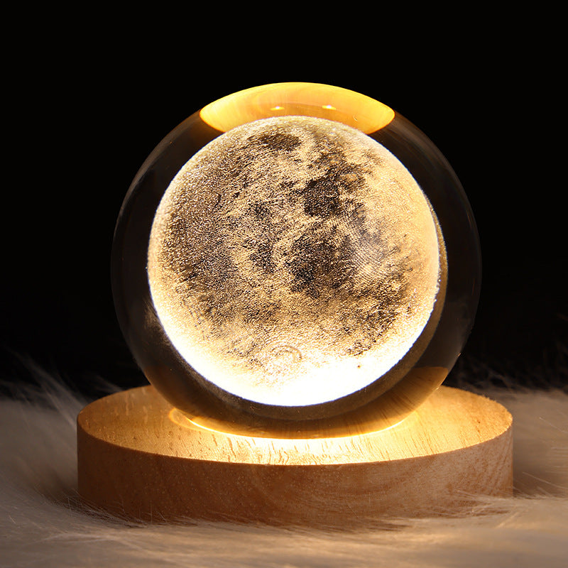 LED Night Light Galaxy Crystal Ball - Discover Epic Goods