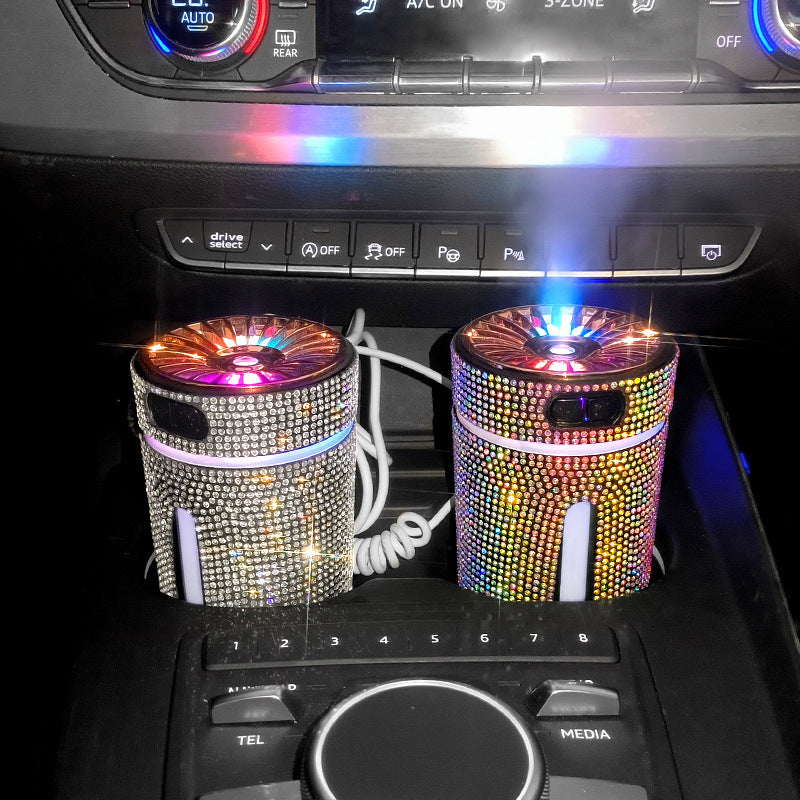 Luxury Diamond Car Humidifier LED Light - Discover Epic Goods