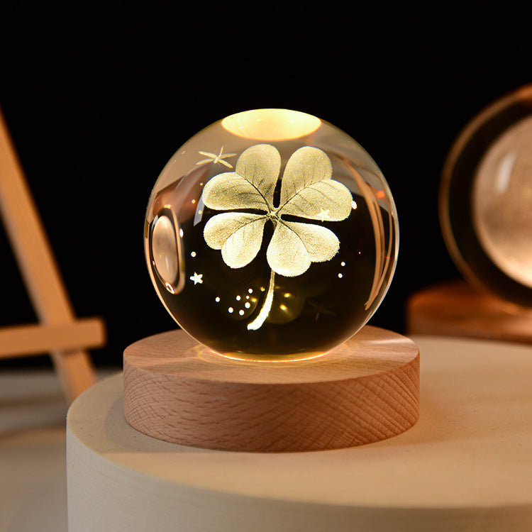 LED Night Light Galaxy Crystal Ball - Discover Epic Goods