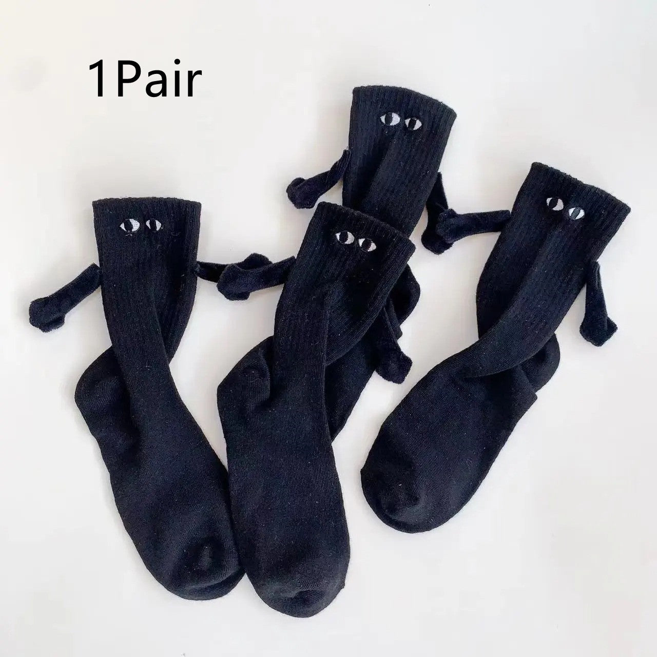 Couples Cartoon Magnetic Suction Hand Socks - Discover Epic Goods