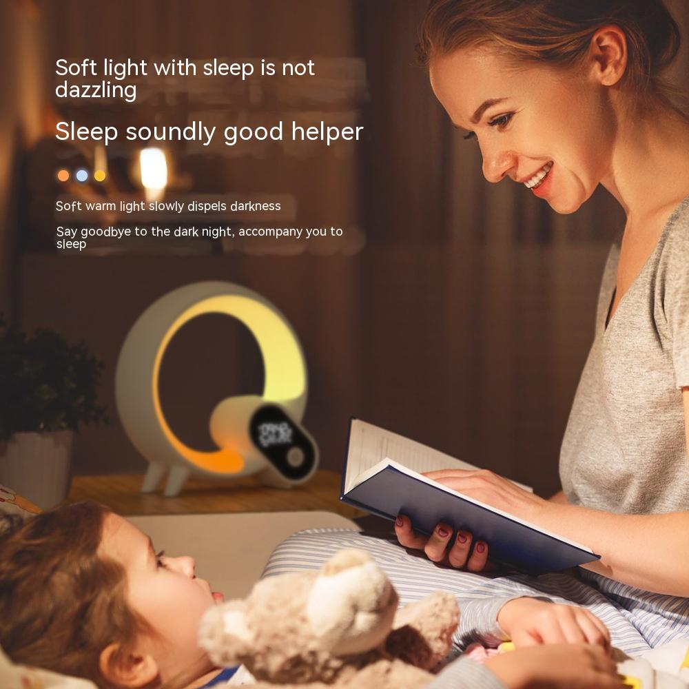 Analog Alarm Clock With Colorful Atmosphere Light - Discover Epic Goods