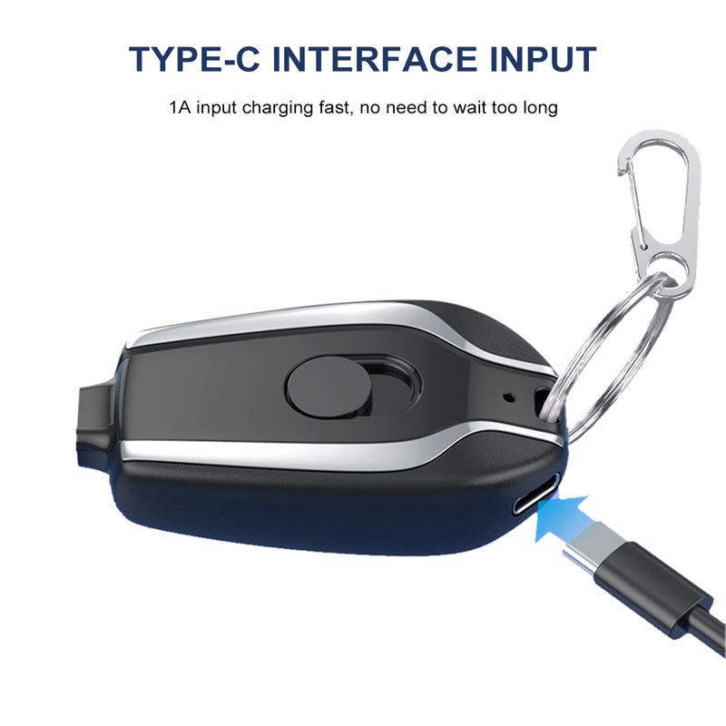 1500mAh Mini Emergency Keychain Charger with Type C Ultra-Compact Mini Battery - Discover Epic Goods