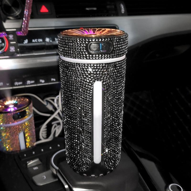 Luxury Diamond Car Humidifier LED Light - Discover Epic Goods