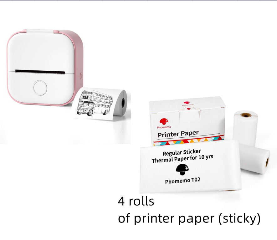 Portable Mini Thermal Label Printer - Discover Epic Goods