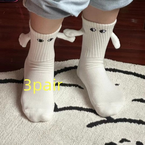 Couples Cartoon Magnetic Suction Hand Socks - Discover Epic Goods