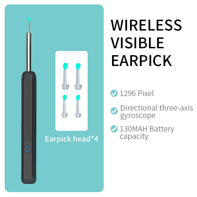 Ear Cleaner, Otoscope, Ear Wax Removal Tool with Camera, LED Light. - Discover Epic Goods