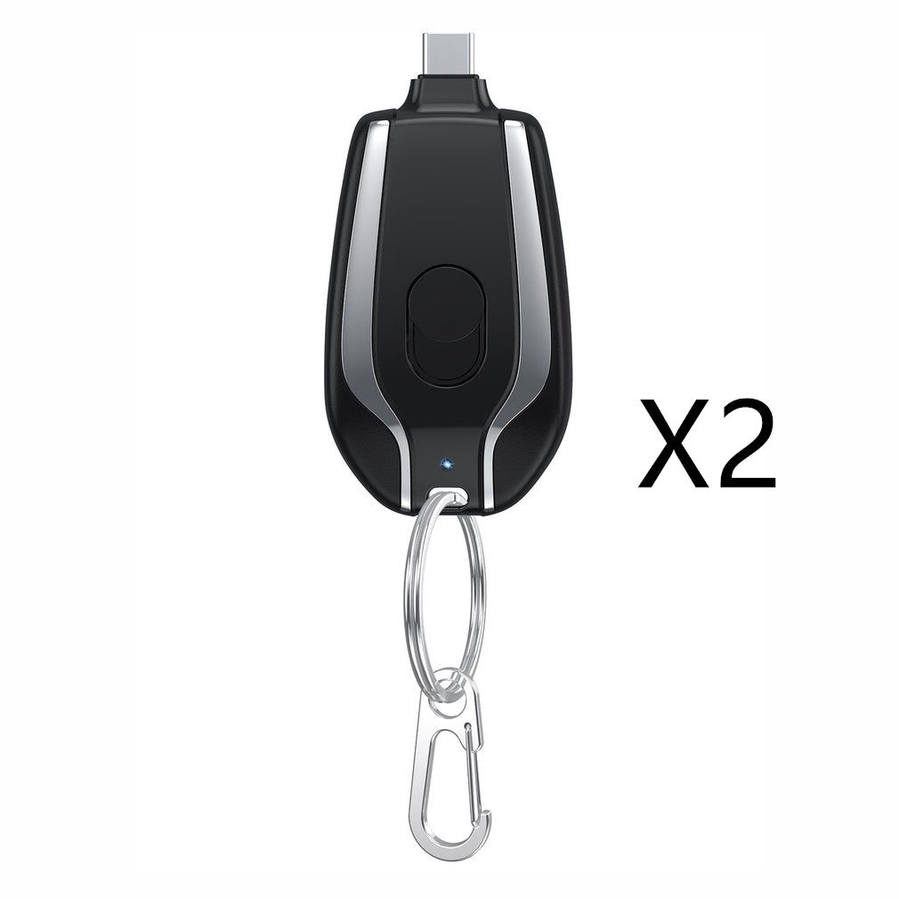 1500mAh Mini Emergency Keychain Charger with Type C Ultra-Compact Mini Battery - Discover Epic Goods