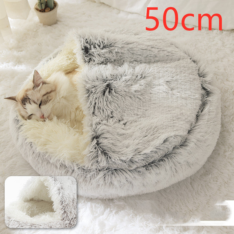 2 in 1 Dog Cat Bed Winter Pet Bed - Discover Epic Goods