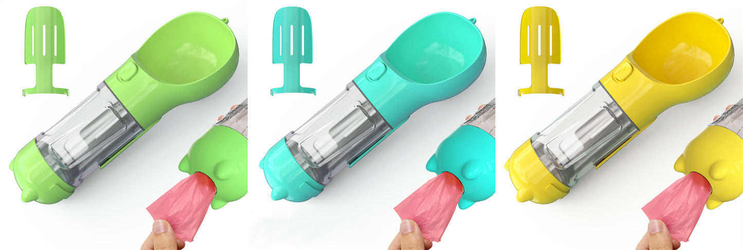 3 In 1 Dog Water Bottle - Discover Epic Goods