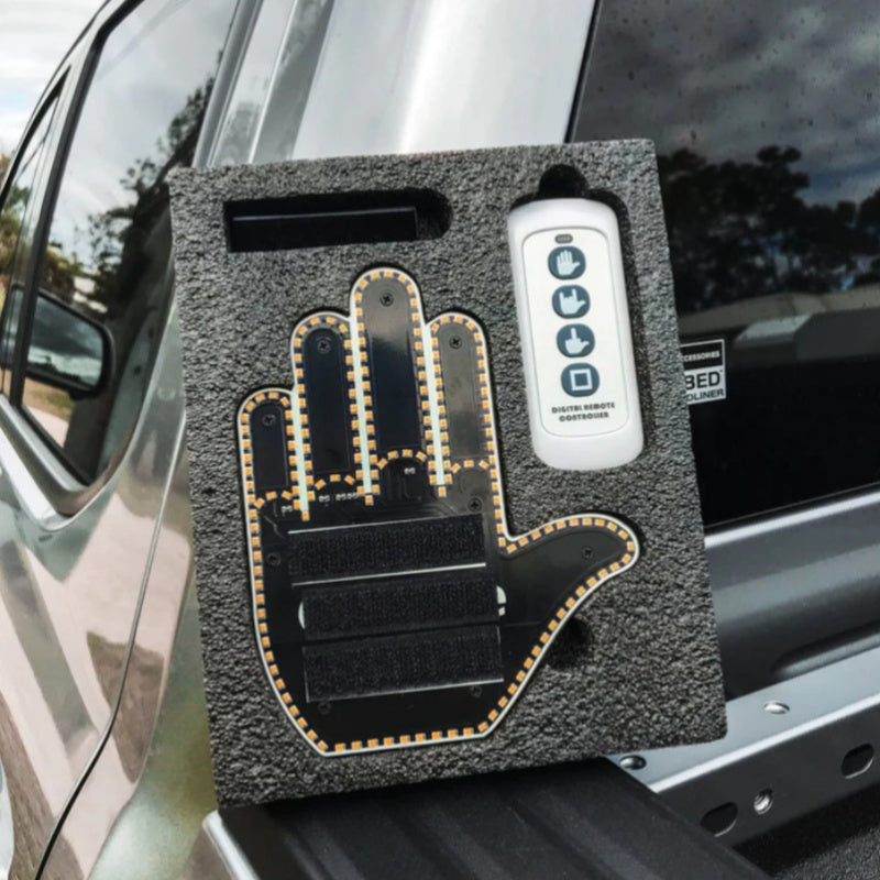 Car Funny LED Illuminated Gesture Light