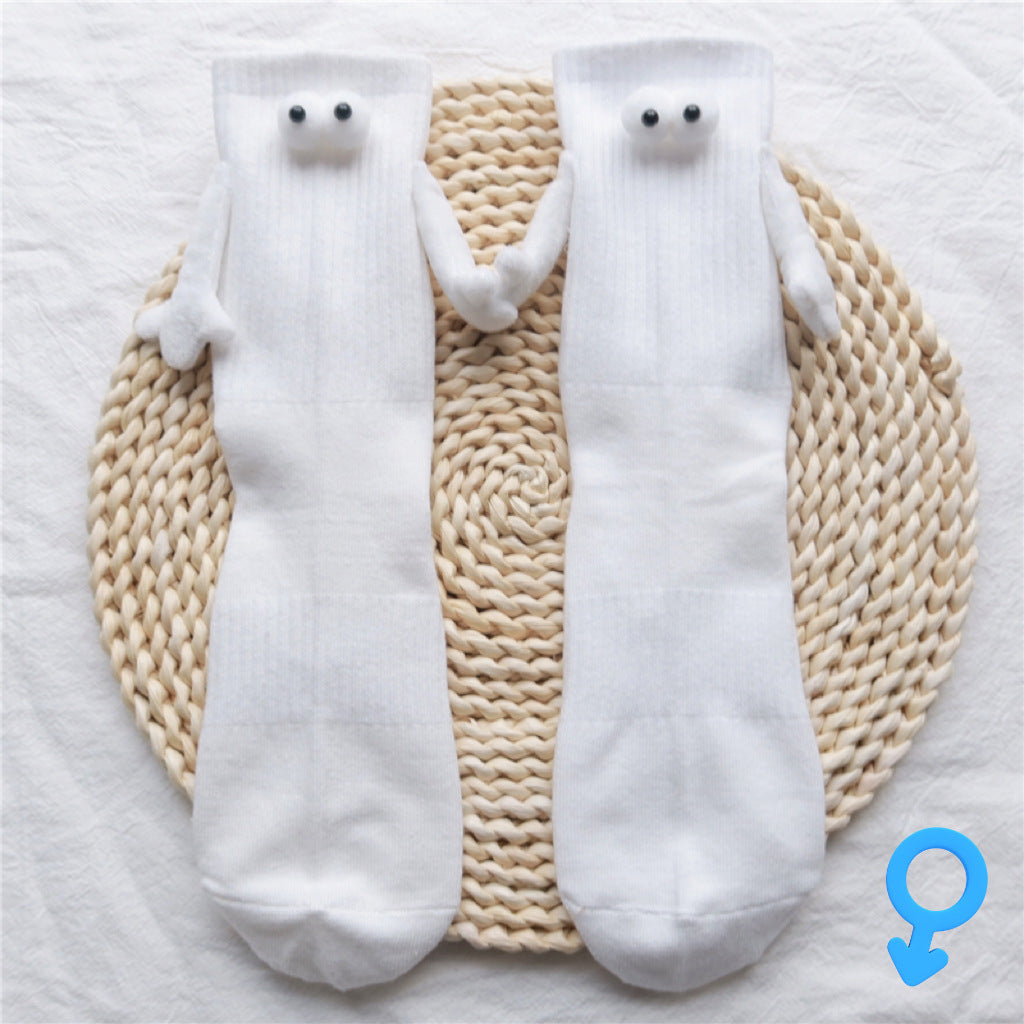 Couples Cartoon Magnetic Suction Hand Socks - Discover Epic Goods
