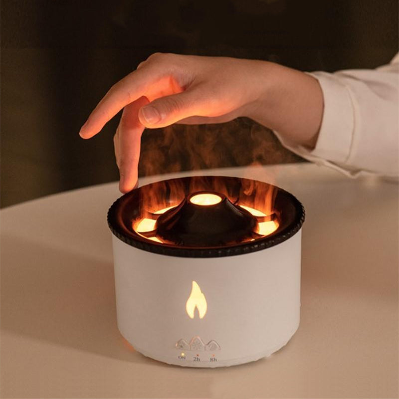 Creative Ultrasonic Essential Oil Humidifier Volcano Aromatherapy Machine