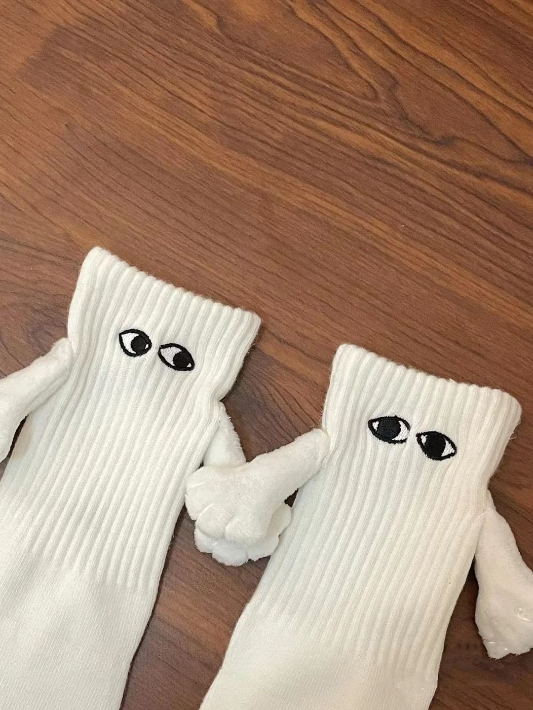 Couples Cartoon Magnetic Suction Hand Socks - Discover Epic Goods