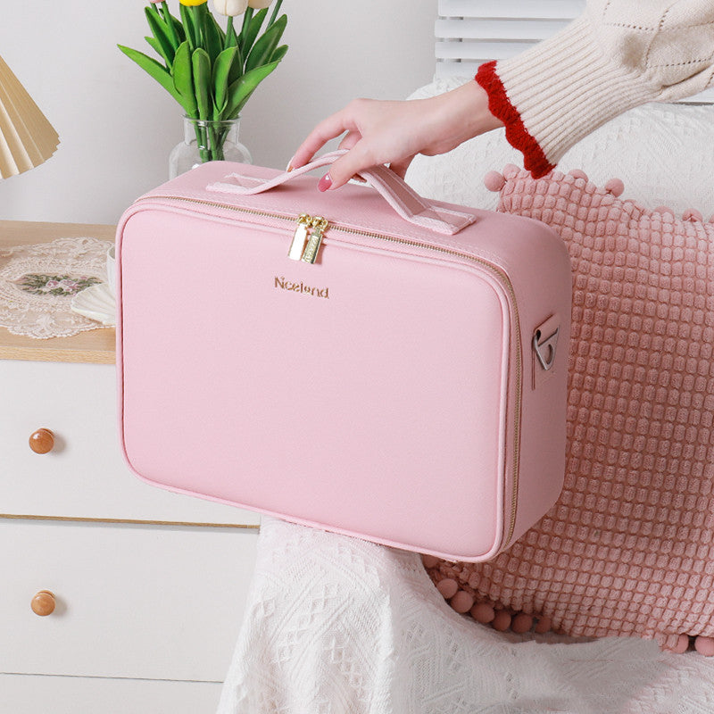 Smart LED Cosmetic Case With Mirror - Discover Epic Goods