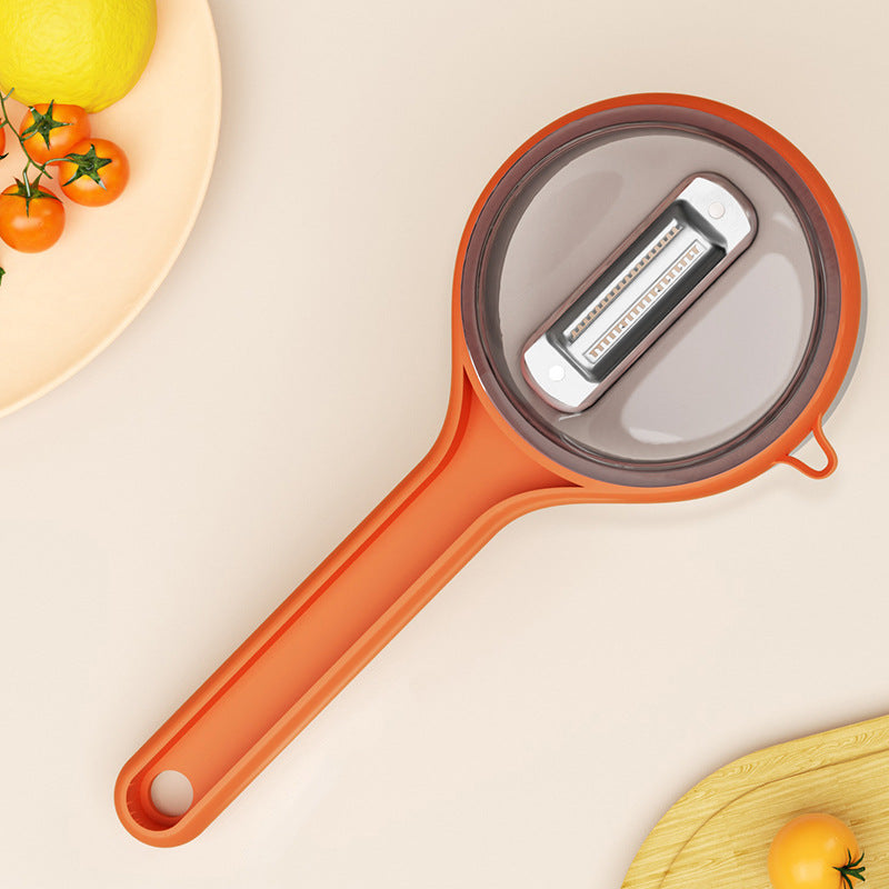 Multifunctional Kitchen Peeler with Bucket Storage Scraper - Discover Epic Goods
